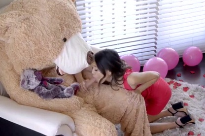 Восхитительный костюмированный сексуальный подарок в день святого Валентина